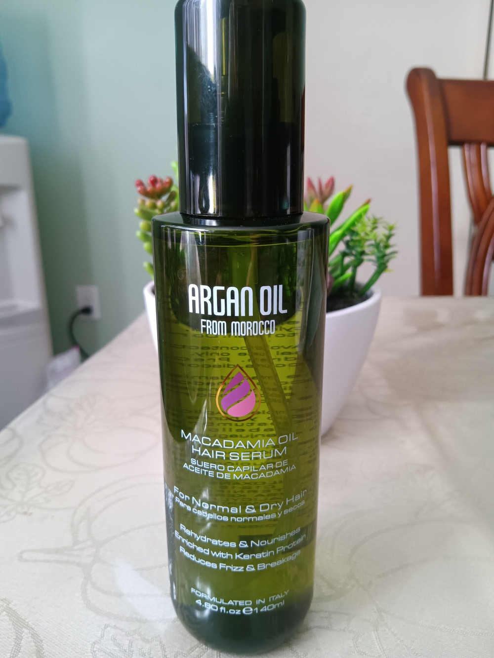 Macadamia Hair Serum – Green Nourishing Conditioner Serum